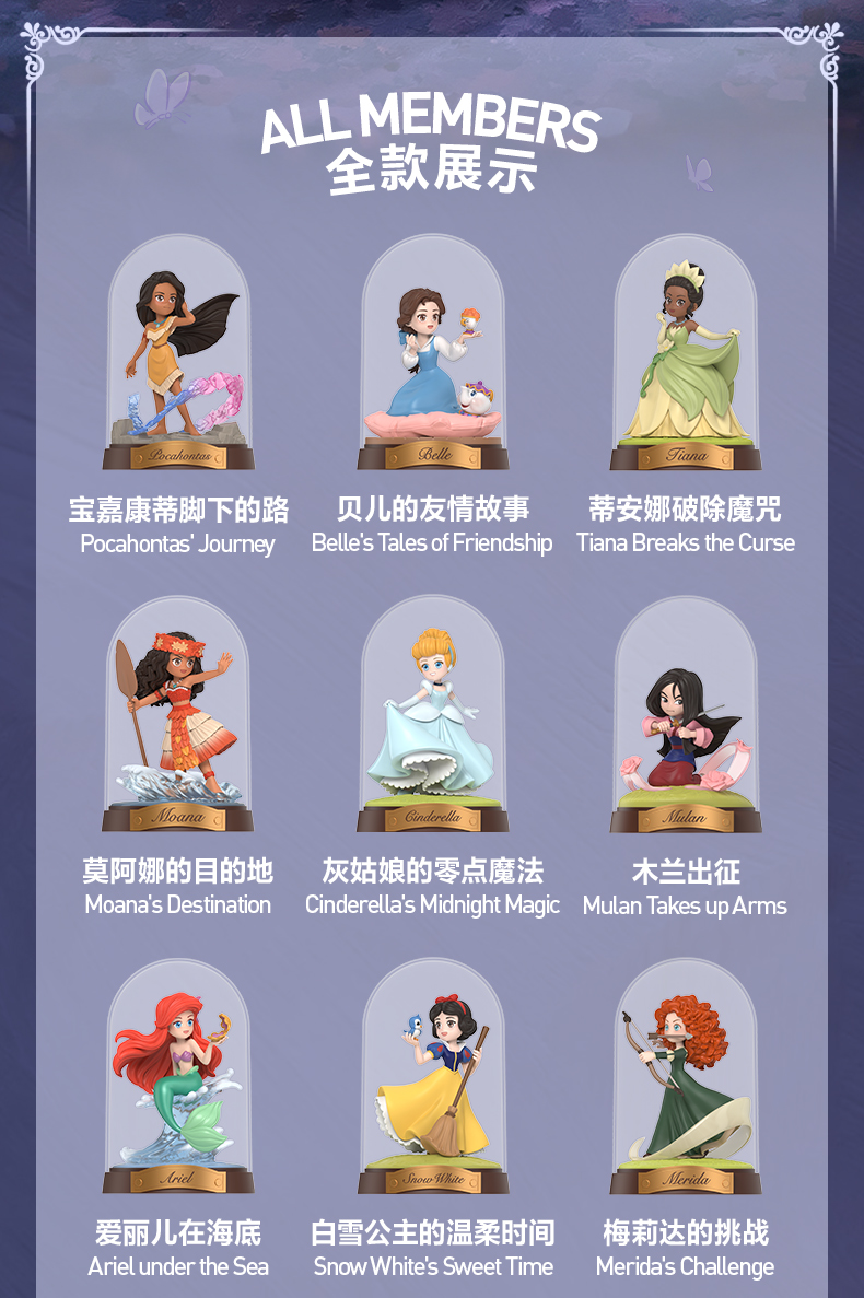 [ENCARGO] POP MART x Disney Princess Create Your World Series (Blind Box)