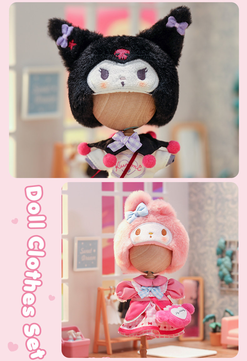 Аниме футболки/шляпы/одежда None POPMART BJD