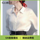 Heavy silk shirt women's high-end sense long-sleeved commuter temperament white shirt mulberry silk new top large size inner wear