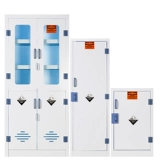 PP кислотный шкаф Химический реагент шкаф Опасной шкаф для хранения товаров Лабораторный фармацевтический шкаф с двойным замком Антикоррозионная посуда шкаф