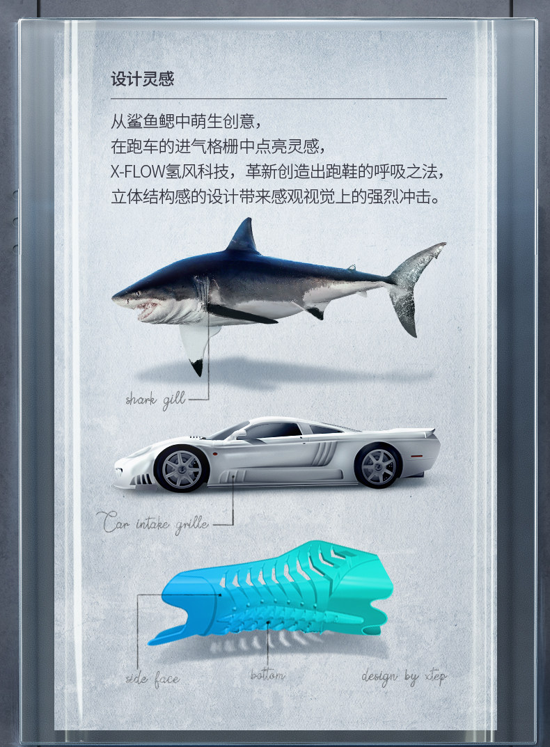 特步 男士 X-FLOW氢风科技 跑步鞋 图3