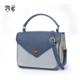 Вместительная и большая кожаная модная универсальная сумка на одно плечо для отдыха, сумка через плечо, городской стиль, в корейском стиле