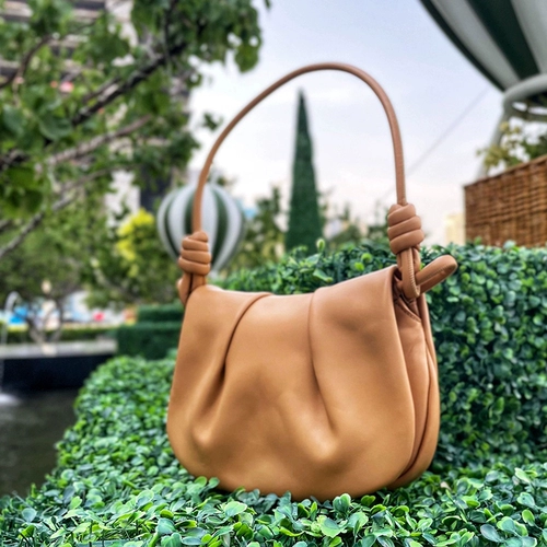 Небольшая дизайнерская сумка на одно плечо, кожаный ремешок для сумки, премиум класс, из натуральной кожи