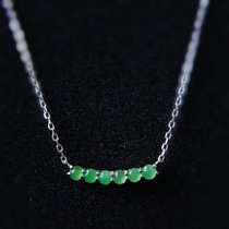 Myanmar Emerald Chain Pendant