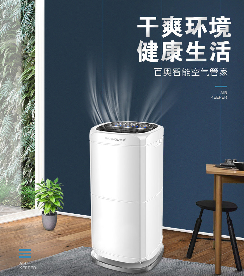 100 O PD602AR Dehumidifier Dehumidified Home Villa Duplex High Power Moisture Absorber Dry Clothes Decontamination Dehumidifiers