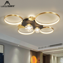 Northern Europe light luxury lamp ceiling lamp in 2021 new modern minimal lobby home LED lights