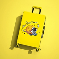 Для путешествий, космический, желтый