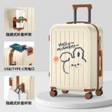 Милый мультяшный прочный летний чемодан