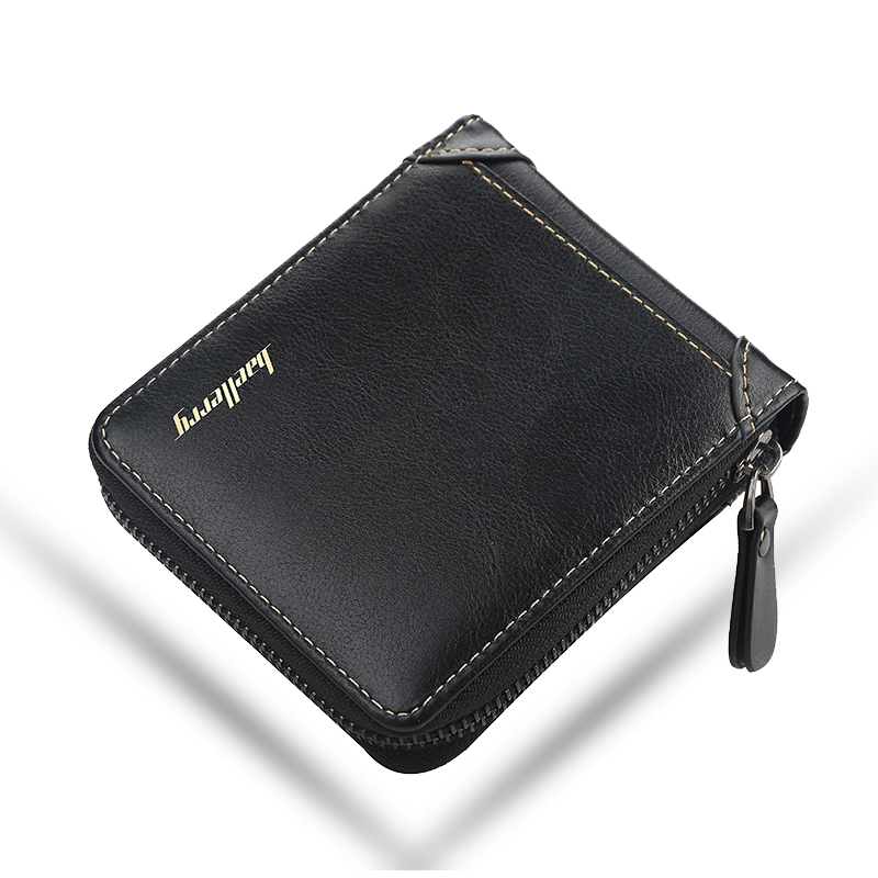 Wallet Men's Short Fashion Casual All-Inclusive Zipper Wallet Multi-card Business Youth Student Trend Wallet Men