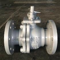 Q41H-16C 25C hard sealing flange ball valve high temperature carbon steel and stainless steel ball valve DN25 32 40 50 65