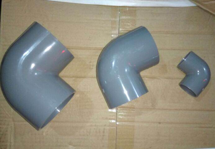 UPVC elbow PVC grey elbow water 90 degrees elbow 110140160225250315400