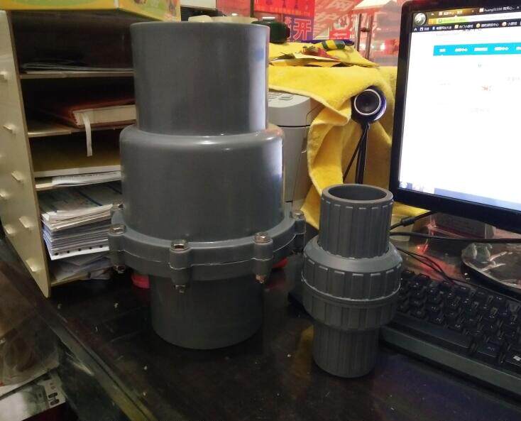 PVC check valve check valve check valve Dachuan brand 25 32 40 50 63 75 90 110 160