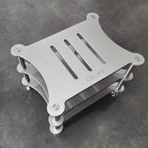 KGUSS antique color RX3 split audio rack super load-bearing exquisite all-aluminum decoder amplifier rack