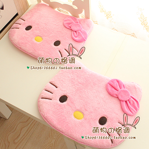 Hello Kitty Hello Kitty Cat Face Ghế Sang trọng Đệm Đệm Sofa Đệm Upholstery nệm mút d40