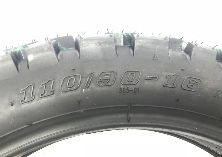 CQR250 ảo thuật gia tốc độ sóng xe máy Xinyuan off-road 110 / 90-16 trước lốp sau 80 / 100-19 lốp xe máy bridgestone