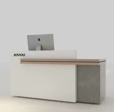 Cash register counter counter simple modern clothing store cashier counter company front desk bar Beauty Salon reception desk cashier counter