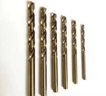 High speed steel 6542 straight shank full grinding drill stainless steel twist drill drilling special iron plate aluminum alloy rivets