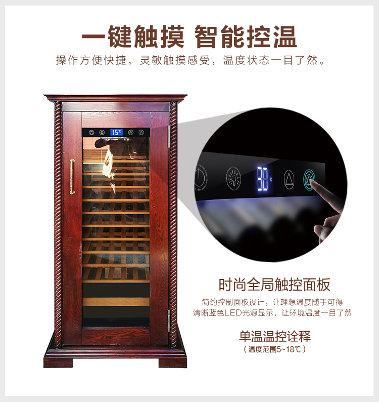 tủ rượu cầu thang phòng khách Tủ rượu tổng thể châu Âu gỗ rắn tùy chỉnh phòng khách tùy chỉnh nhà hàng tủ lưu trữ kệ đựng rượu treo tường