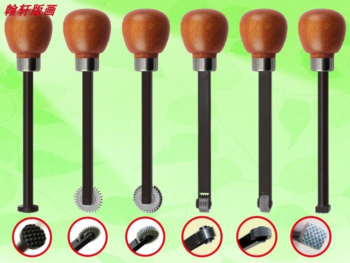 Special embossing tool for printmaking cutter steel resin plate (Hengxuan prints)