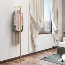 Bedroom metal clothes hat rack floor type multifunctional modern minimalist iron art containing clothes hanger sub-room hanging hanger