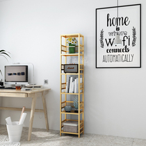 Nordic Decorative Racks Simple Living Room Floor Shelf Multilayer Storage Racks Modern Minimalist Student Bookshelves