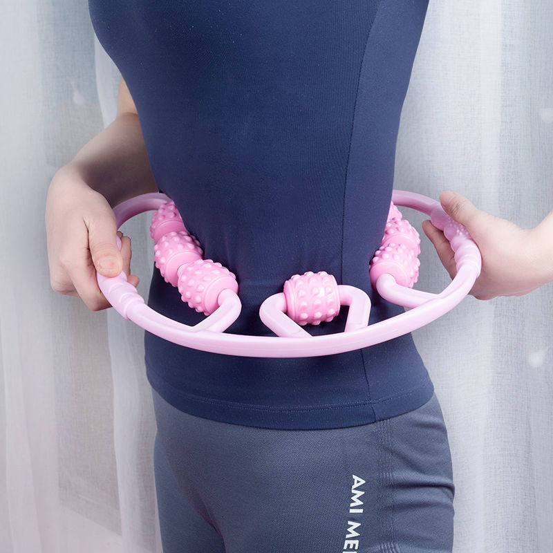 Roller Thin Waist Seven Wheels Ring Clip Leg Massage Large Small Leg Fitness Abdominal Reduction Little Belly God Training Equipment Slim