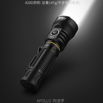 WUBEN A21 outdoor professional bright flashlight USB direct charge waterproof long-range 4200 lumens 21700
