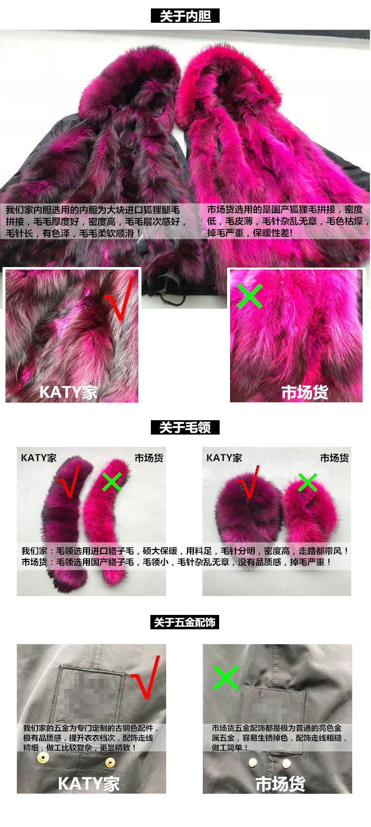 Manteau de fourrure femme OTHER   - Ref 3174030 Image 7