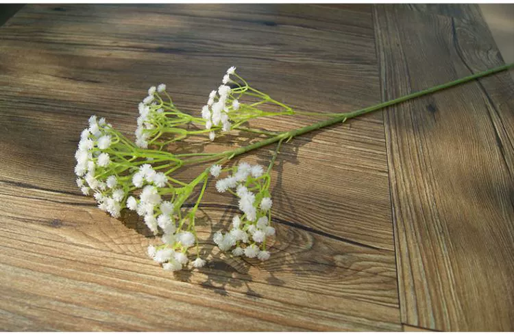 Gypsophila mô phỏng hoa trang trí nhà trong phòng ngủ đám cưới với hoa nhựa hoa nhân tạo phòng khách hoa trang trí hoa - Hoa nhân tạo / Cây / Trái cây