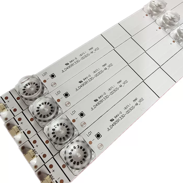 Применяемая подсветка Hisense HZ49A65 световая лента JL.D49091330-003GS-M_V02 Подсветка для ЖК TV LED