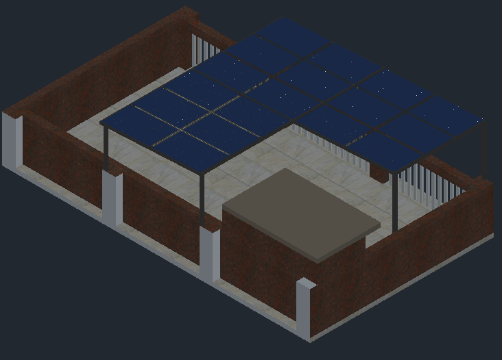 Industrial and commercial enterprises Solar power station photovoltaic system design CAD drawings grid-connected data Construction qualification