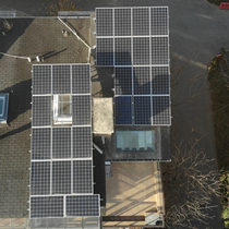 Chongqing household solar power system full set of photovoltaic 20 kW family station 380v grid-connected villa canopy