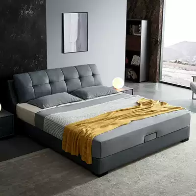 Technology cloth bed disposable high box 2 meters x2 meters large bed 2 2 master bedroom 2 4 meters widened 200times 220 modern simplicity