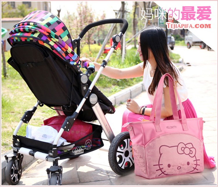 Dung lượng lớn ra khỏi túi Messenger Không gian lớn Túi xác ướp đa chức năng Gói bà mẹ và sinh nở Gói phụ nữ mang thai gửi mat balo trữ sữa