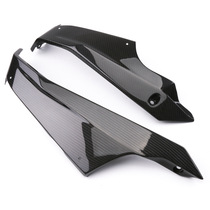 Suitable for kawasaki ninja NINJA400 modified carbon fiber shell Lower deflector base plate shield 18-19