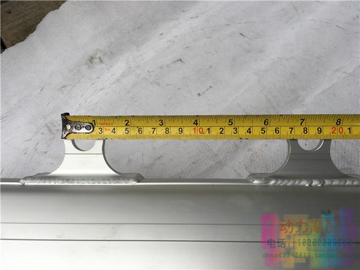 Áp dụng xe máy off-road ống xả phía sau phần 150 Sửa đổi CQR250 Phần phía sau ống xả Nhập khẩu nhôm nguyên chất - Ống xả xe máy ốp pô xe vision