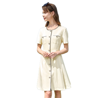 2023 new model round neck dress hundred pictures