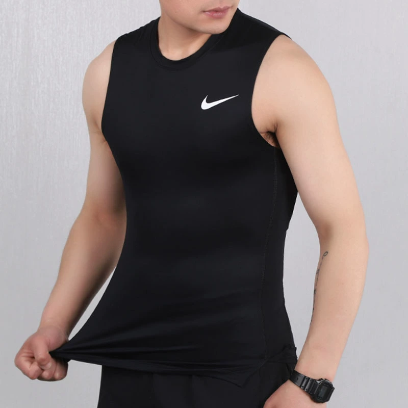 NIKE Nike vest nam 2020 mùa hè mới thể thao không tay thoáng khí chạy giản dị áo phông BV5601-010 - Áo phông thể thao