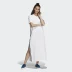 Adidas clover ngắn tay nữ Mùa hè mới May thể thao thoáng khí váy dài DU7266 DU7256 - Trang phục thể thao Trang phục thể thao