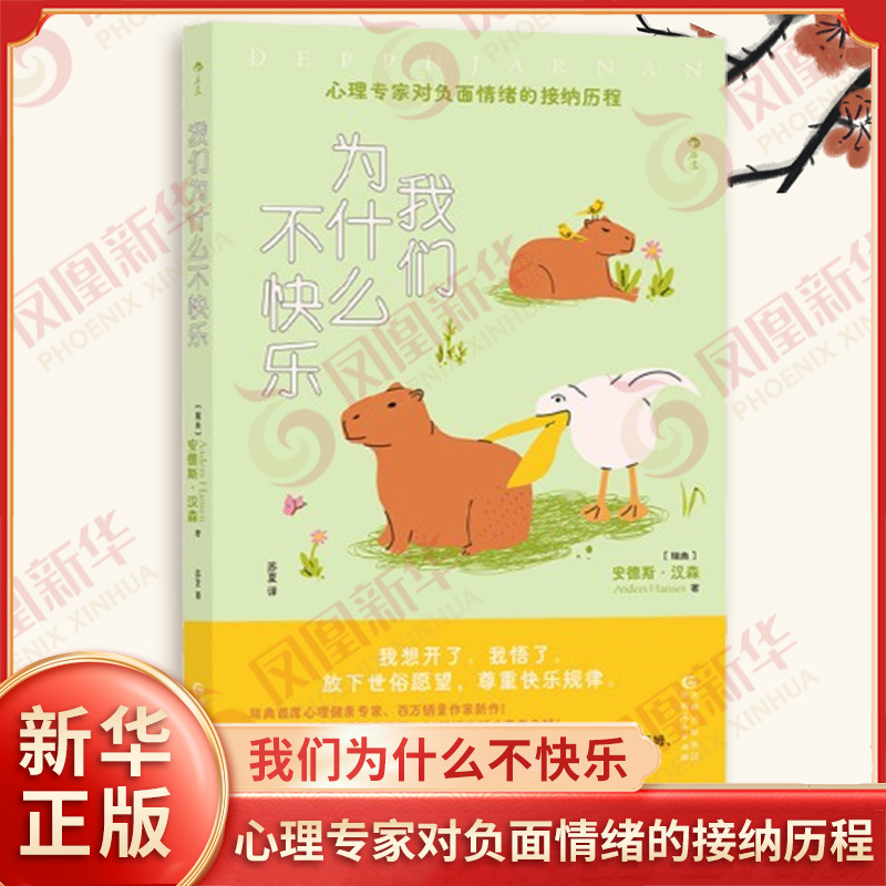 Why We Are Unhappy, by Anders Hansen, the Journey of Accepting Negative Emotions by Psychological Experts, a Little Book for Self-Healing through Reflection, Psychology, Beijing United Publishing House, Authentic from Xinhua Bookstore