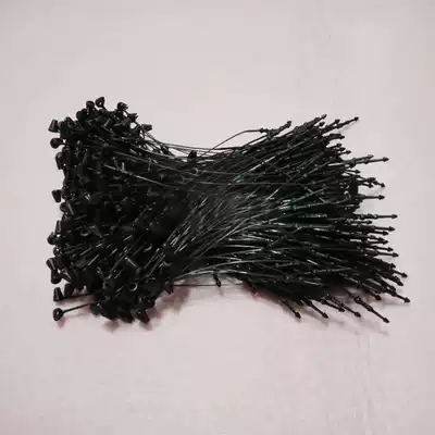 Spot mother buckle 8 13 long clothing tag hand wearing rope plastic mother buckle hanging rope hanging thread custom