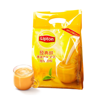 Lipton 立顿 经典醇 香浓原味奶茶 700g（40条）