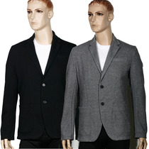 Foreign trade daily slim knit soft and comfortable mens singles suit suit jacket spring and autumn coat cardigan