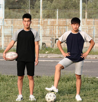 Foreign Trade Day Single Quick Dry Mens Sports Leisure Breathable Cool Short Sleeve T-shirt Pullover Basketball Running