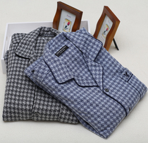 Foreign trade original single male Winter thick warm inner pajamas home clothing suit pants