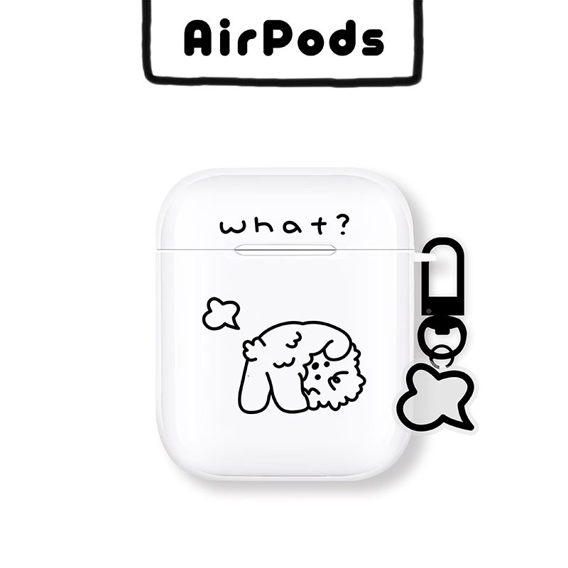 airpods protective headset pack Airpods1 2 generation applicable to Apple Pro minimalist transparent personality creativity