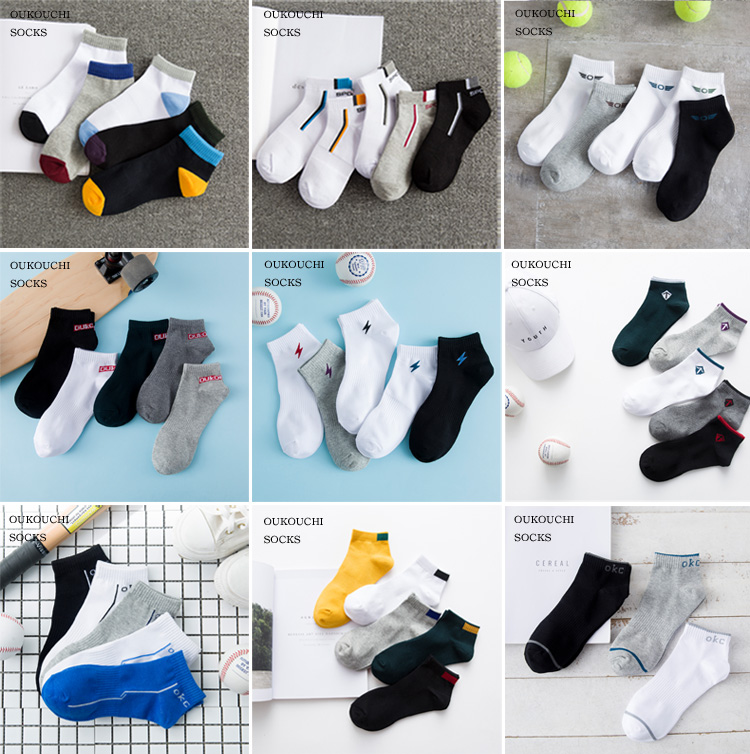 Vớ nam vớ bốn mùa cotton cotton vớ thấp để giúp vớ ngắn thể thao vớ khử mùi thấm mồ hôi mùa thu vớ nam vớ nam chất lượng cao