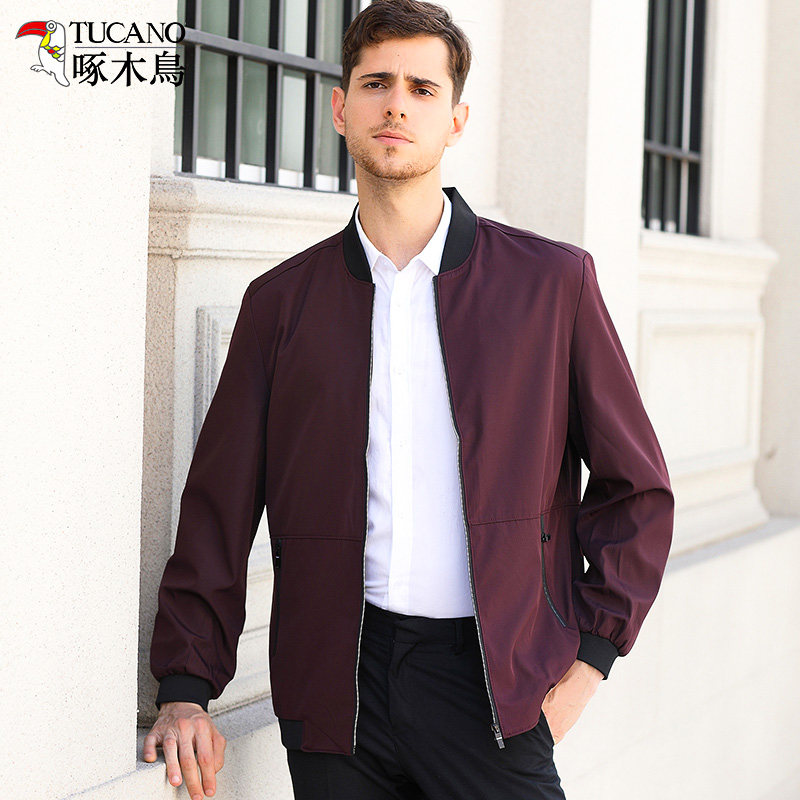 啄木鸟 男式休闲夹克外套 天猫优惠券折后¥89包邮(¥239-150)多色可选