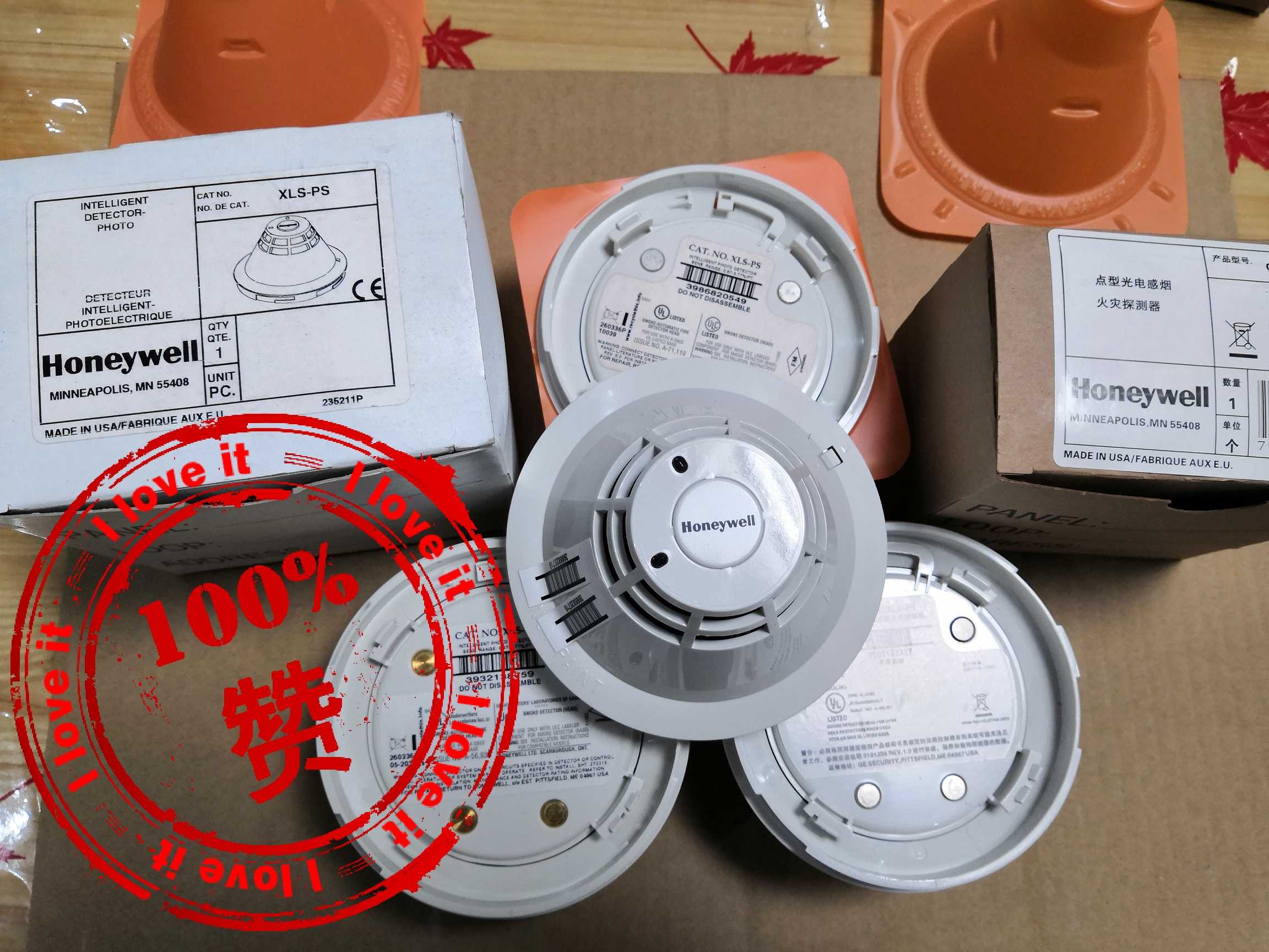 HoneywellXS-PS Honeywell Point-type Smart Light Inductance Smoke Detector New Spot Supply