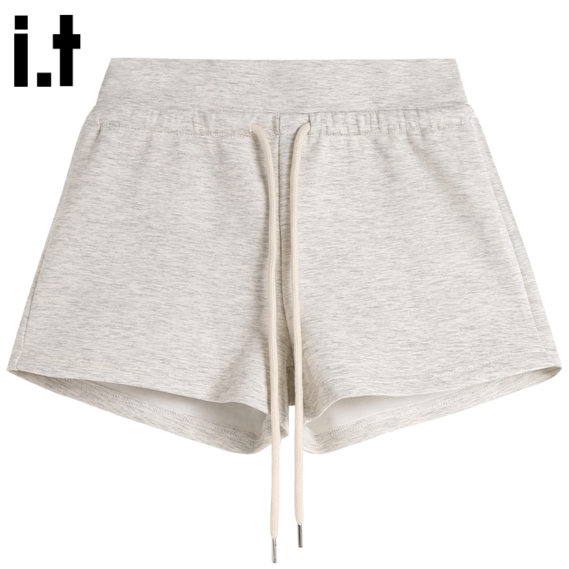 It:Chocoolate Summer Thin Low-Waist Sports Casual Shorts for Women, American Style Slim Fit Hip-Hugging Hot Pants
